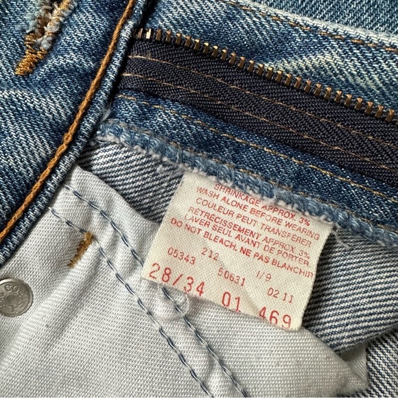 Vintage 1980's Levi’s 631 Jeans Orange Tab Straight Leg W28xL34 - Picture 4 of 15
